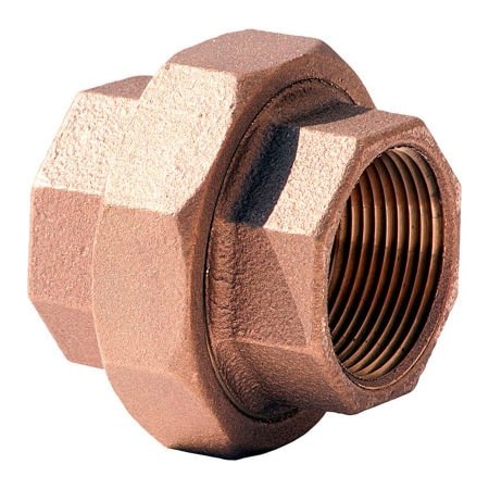 Merit Brass 2 In. Lead Free Brass Union - FNPT - 125 PSI - Import XNL187-32